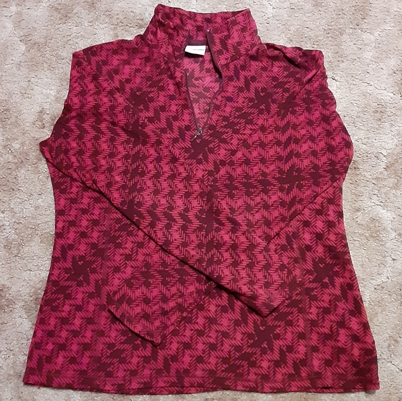 COLUMBIA 1/4 zip fleece jacket L - Picture 2 of 7